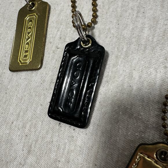 Lot Of 3 Coach Replacement Hang Tags & Charms - Picture 4 of 10